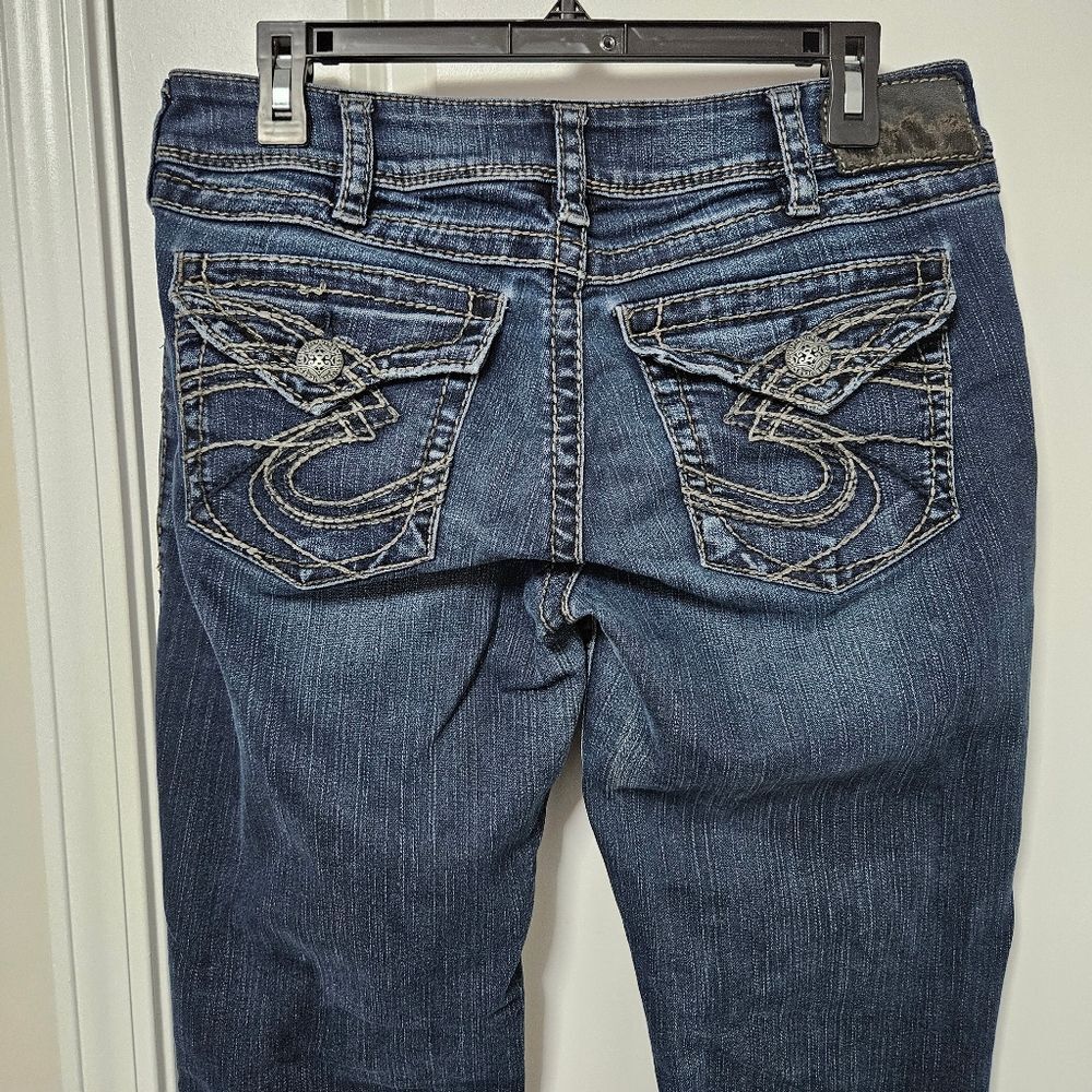 Silver Jeans Women's Boot Cut Jeans - Dark Blue